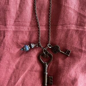 Vintage Style Key Pendant Necklace